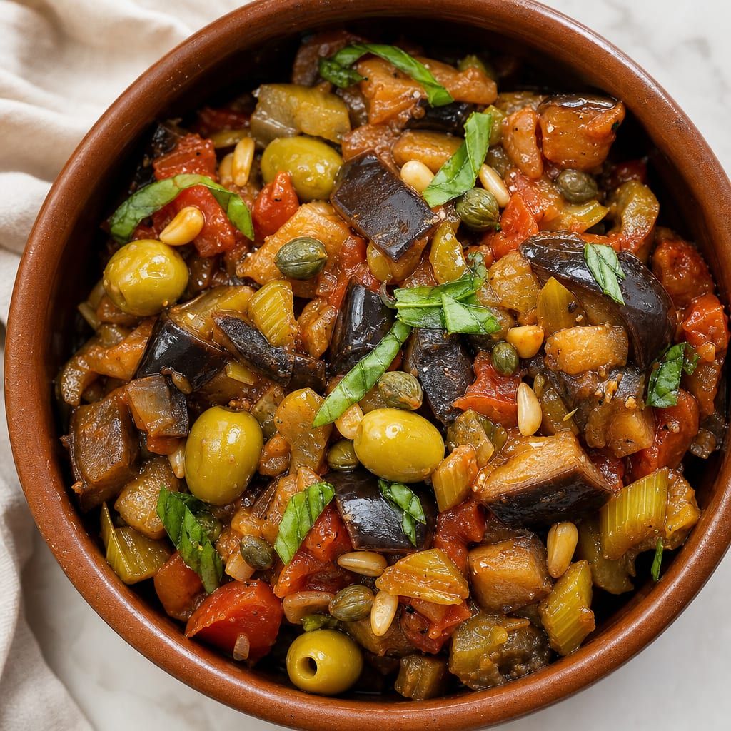 Aubergines à la sicilienne